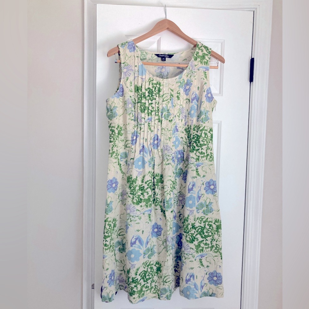 Chadwick’s Of Boston Linen Dress